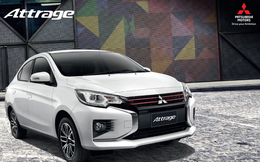 Mitsubishi Attrage 2023 รุ่น ACTIVE MT ราคา 494,000 บาท