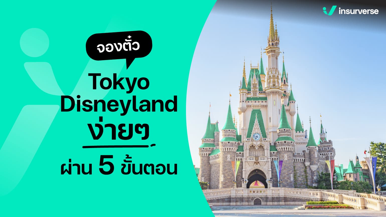 จองตั๋ว Tokyo Disneyland ง่ายๆ ผ่าน 5 ขั้นตอน