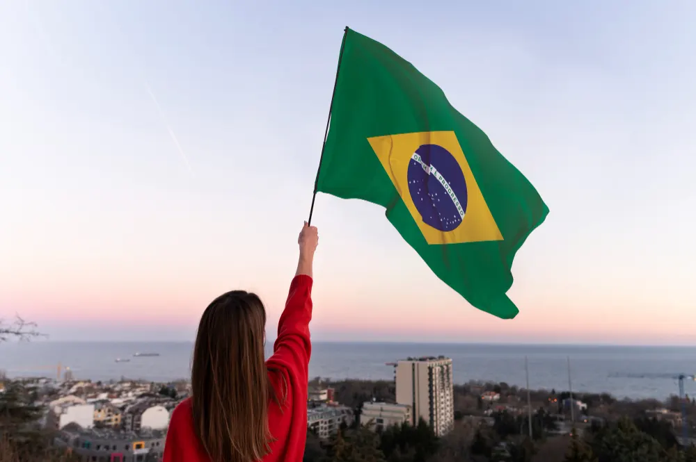 brazilian-flag-composition