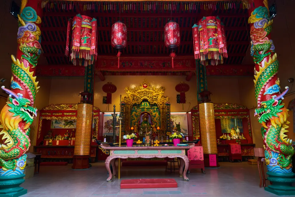 temple-with-table-with-decorations