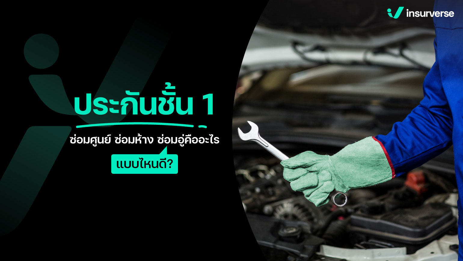 ประกันชั้น 1 ซ่อมศูนย์ ซ่อมห้าง ซ่อมอู่คืออะไร แบบไหนดี?