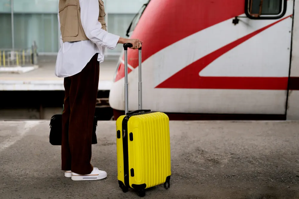 side-view-woman-traveling-by-train