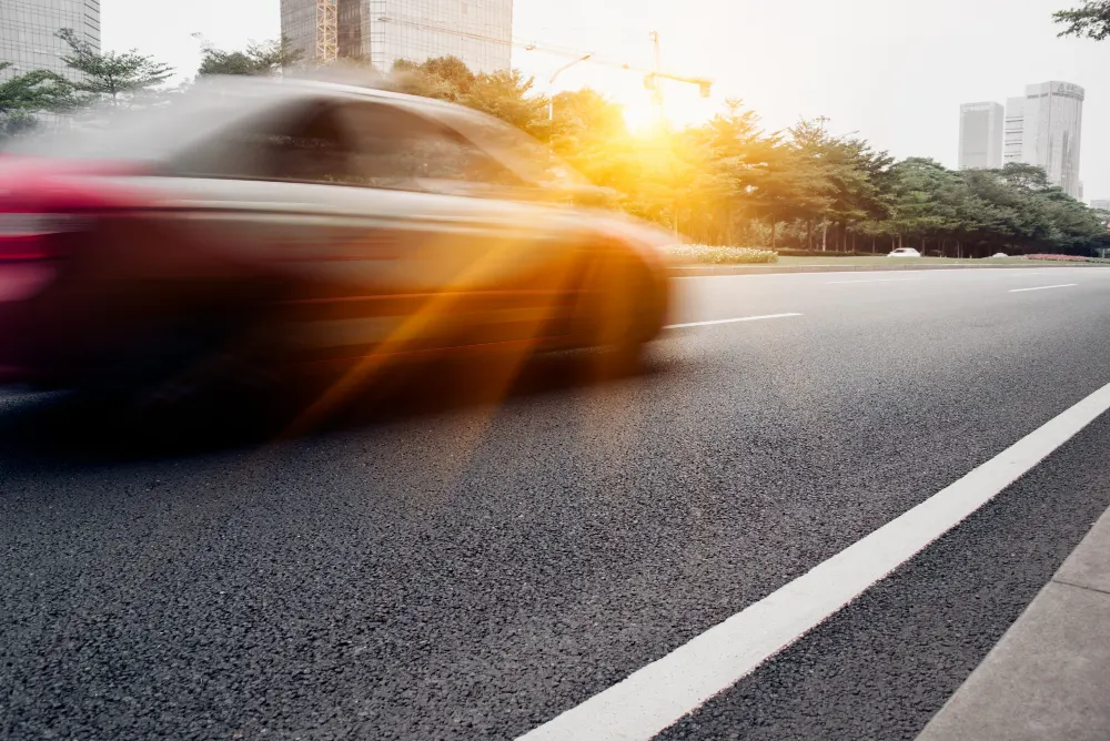 speedy-car-on-the-road