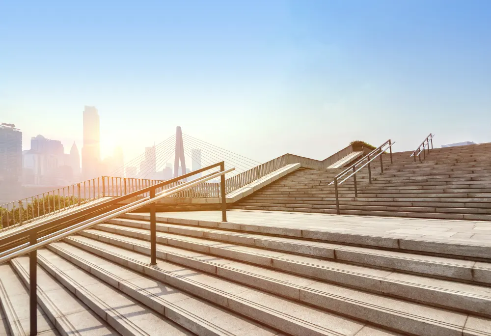 stairs-with-handrail