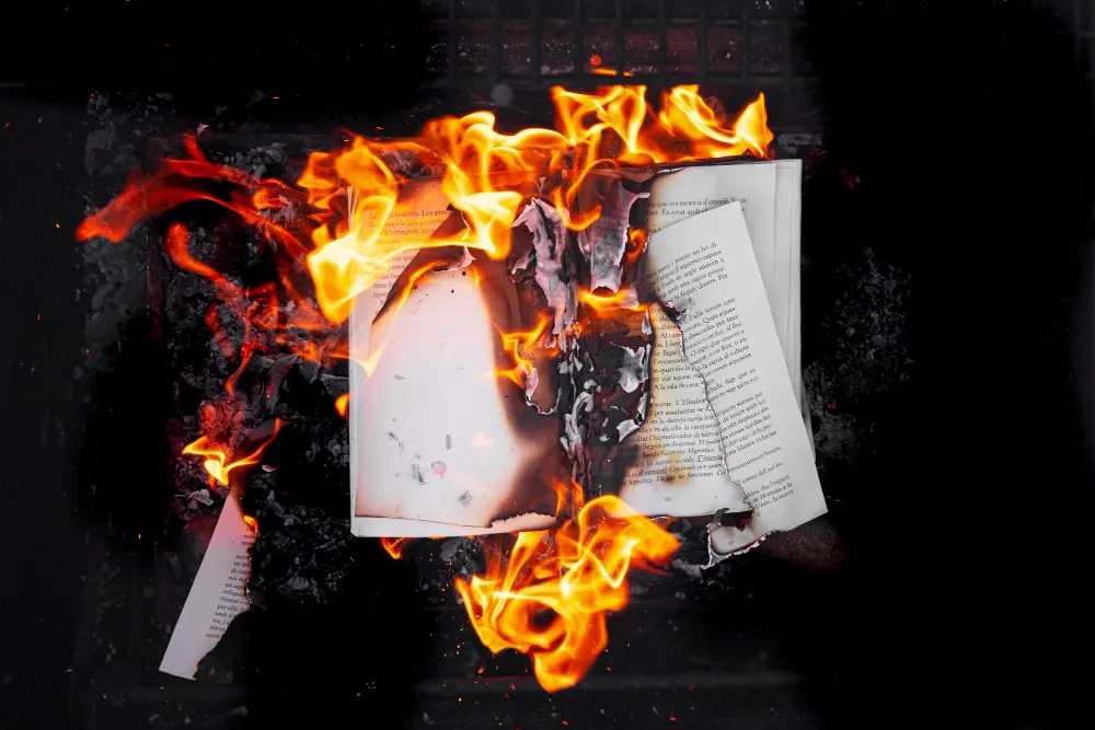 still-life-of-burnt-paper-with-flames