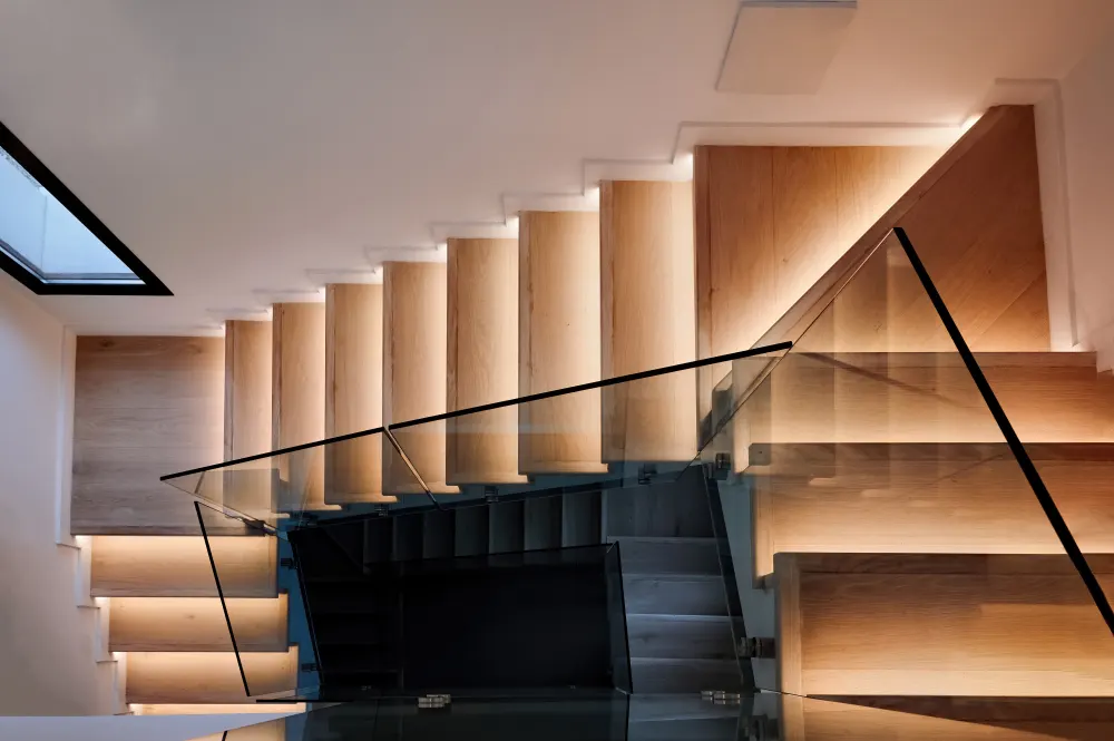 wooden-stairs-in-a-modern-house