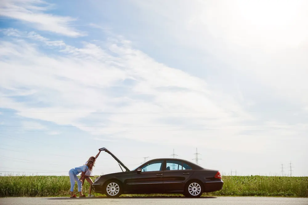 car-in-sunny-day