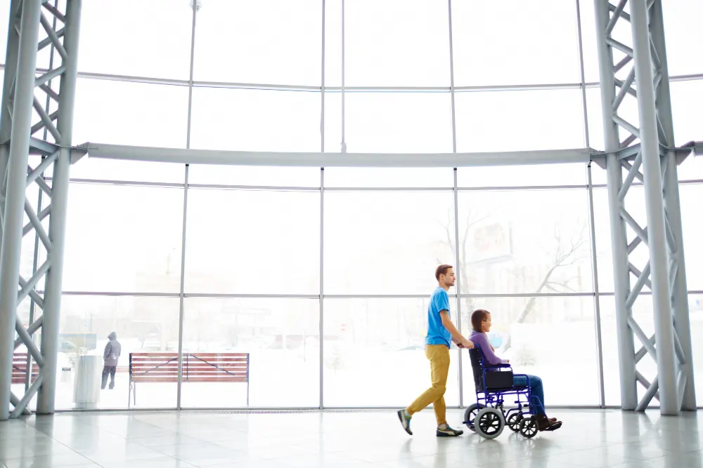 patient-on-a-wheelchair