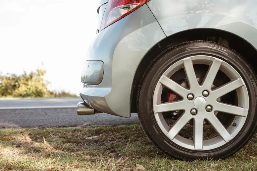 parked-car-next-to-road