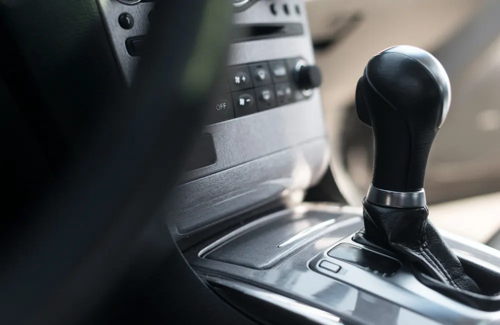 close-up-gear-shifter-from-a-modern-car