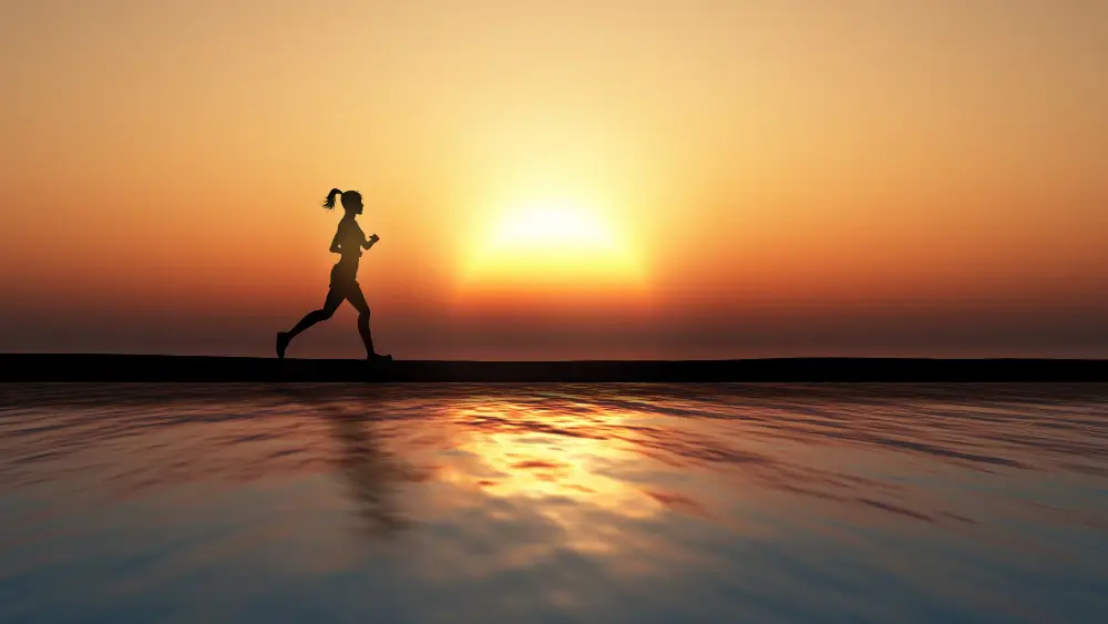 person-running-on-the-beach-sunset