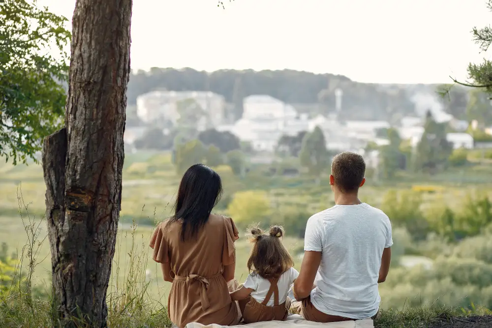 Cute-family-playing-in-a-autumn-field